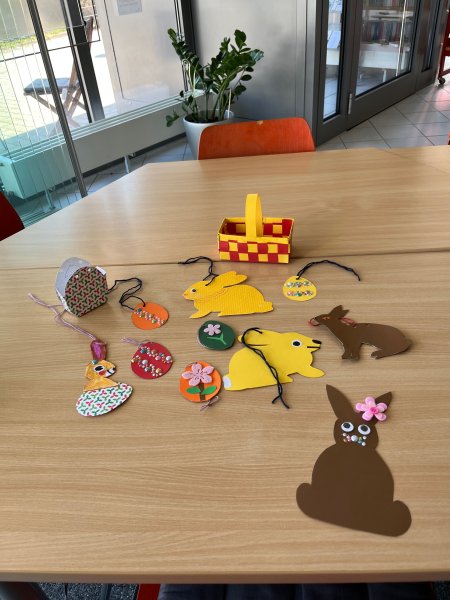 Gebasteltes aus Papier zu Ostern